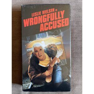 Wrongfully Accused (VHS, 1998) Leslie Nielsen - NEW